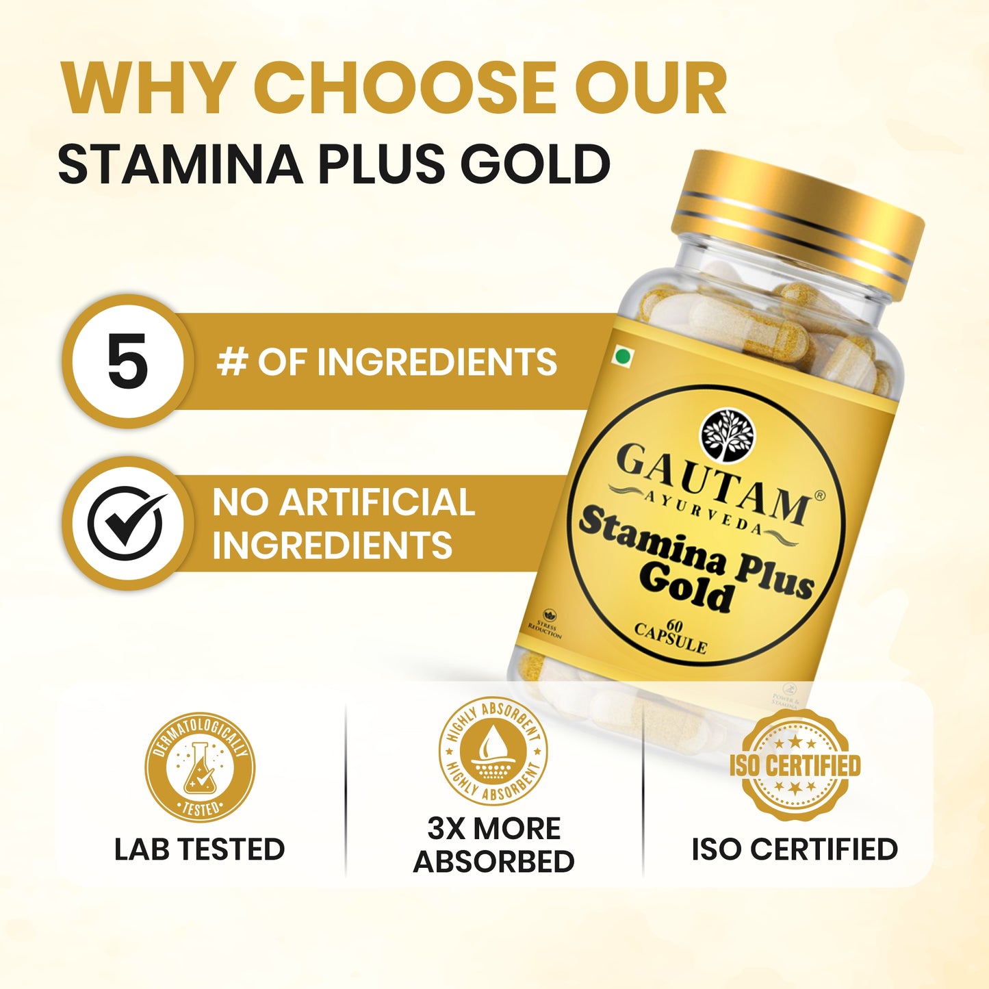Stamina Plus Gold
