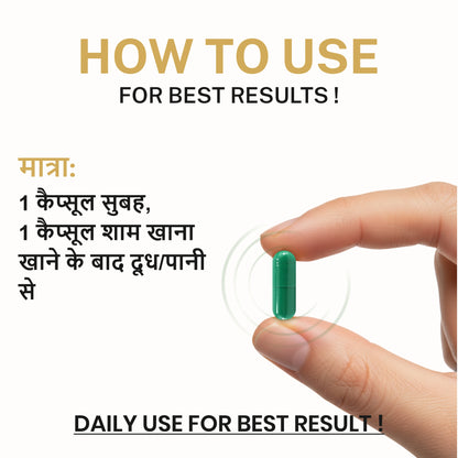 Powerveda Plus Capsules | Men's Daily Wellness Support