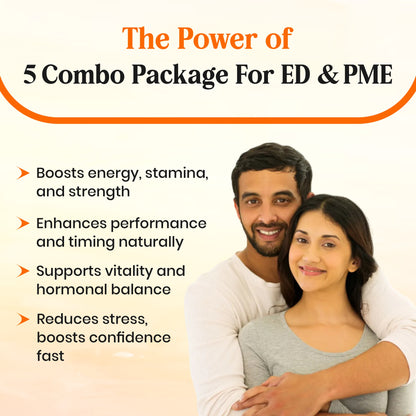 Diamond Package – For Erectile Dysfunction & Premature Ejaculation