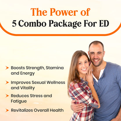 Erectile Dysfunction Package - Ayurvedic Solution for  Secondary-Stage ED