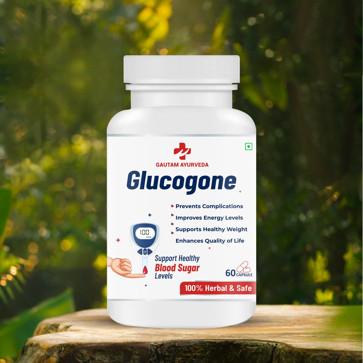 Glucogone Energy Support Capsules