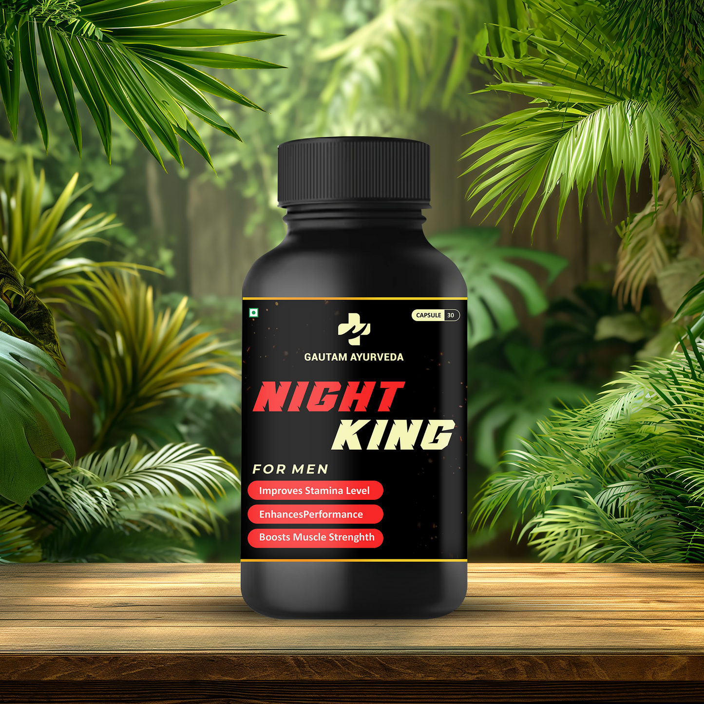 Night King Capsules | Men's Daily Wellness Support