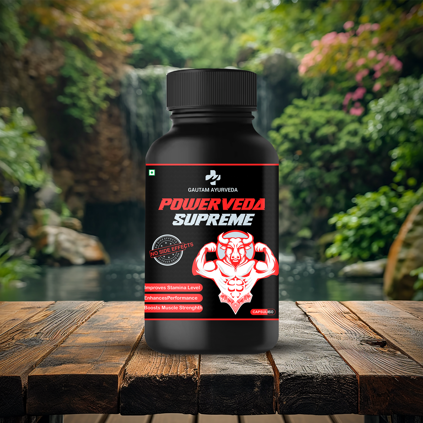 Powerveda Supreme Capsules | Men's Daily Wellness Support