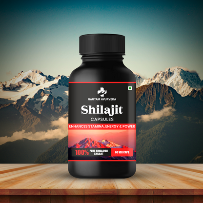 Shilajit Capsules | Daily Energy & Wellness Support
