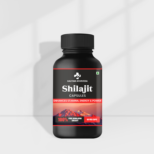 Shilajit Capsules | Daily Energy & Wellness Support